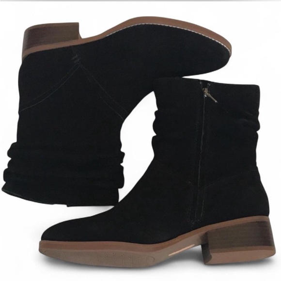 EUC Lucca Lane leather Black Ankle Booties - Picture 7 of 9